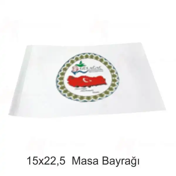 Glaa Belediyesi Masa Bayraklar