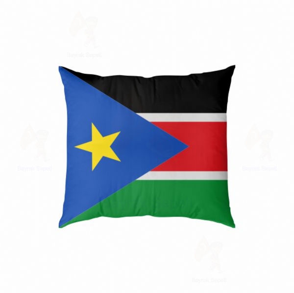 Güney Sudan Baskılı Yastık