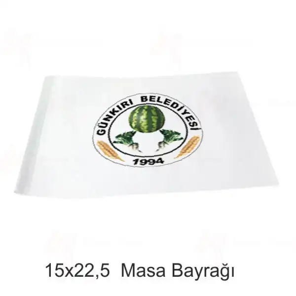 Gnkr Belediyesi Masa Bayraklar