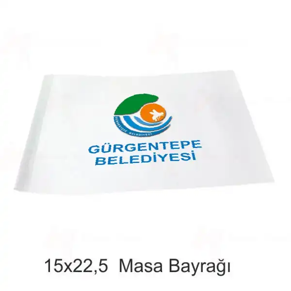 Grgentepe Belediyesi Masa Bayraklar