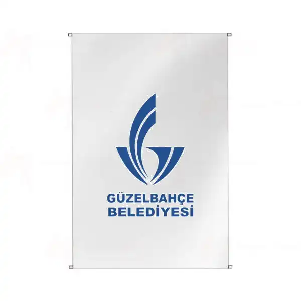 Gzelbahe Belediyesi Bina Cephesi Bayraklar