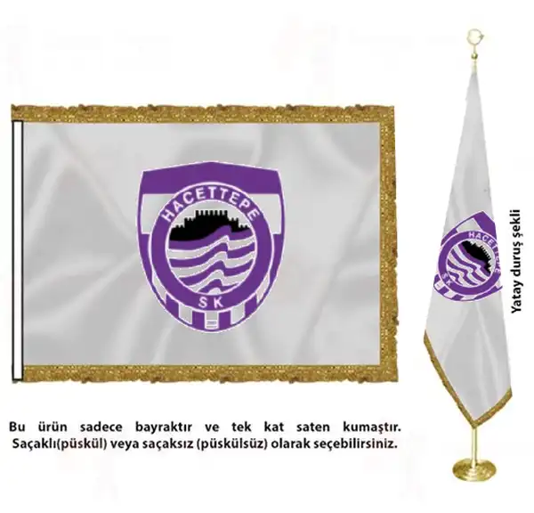 Hacettepe Spor Saten Kuma Makam Bayra Tasarmlar