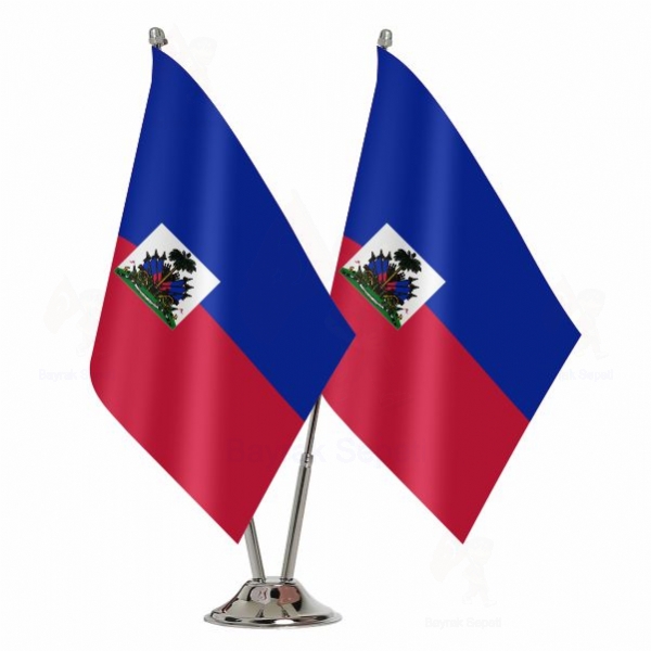 Haiti 2 li Masa Bayrağı