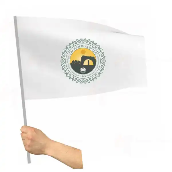Harran Belediyesi Sopalı Bayraklar