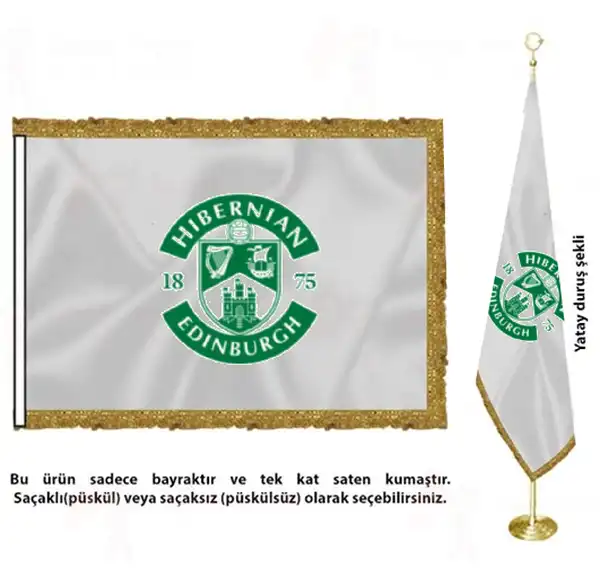 Hibernian Fc Saten Kuma Makam Bayra