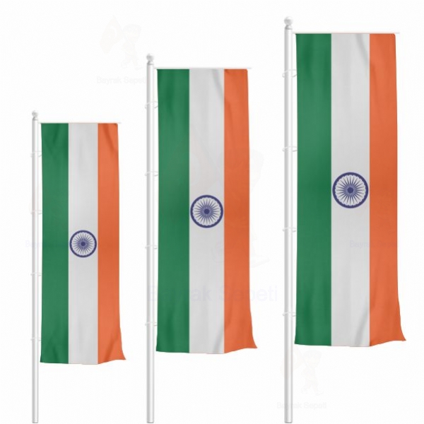 Hindistan Dikey Gnder Bayraklar