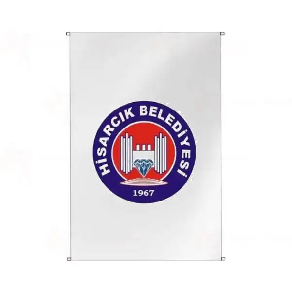 Hisarck Belediyesi Bina Cephesi Bayraklar
