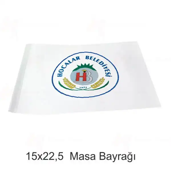 Hocalar Belediyesi Masa Bayraklar zellii