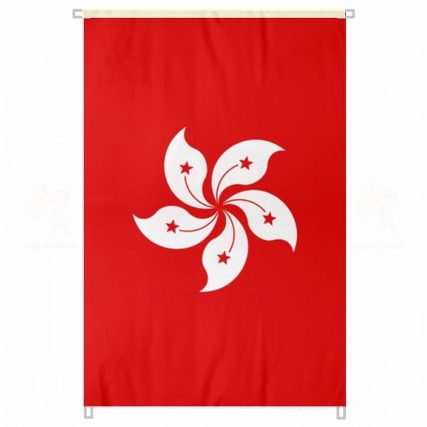 Hong Kong Bina Cephesi Bayrak Sat
