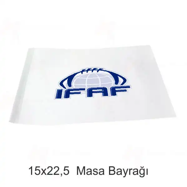 International Federation of American Football Masa Bayraklar retim