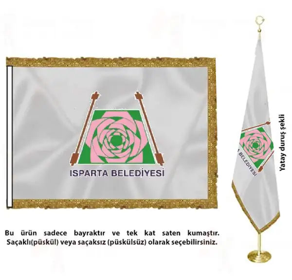 Isparta Belediyesi Saten Kuma Makam Bayra