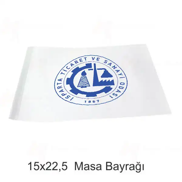 Isparta Ticaret Ve Sanayi Odas Masa Bayraklar