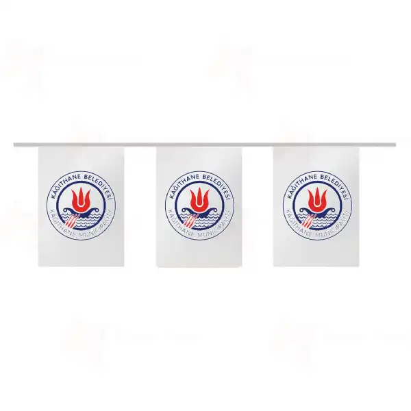 Kağıthane Belediyesi İpe Dizili Süsleme Bayrakları