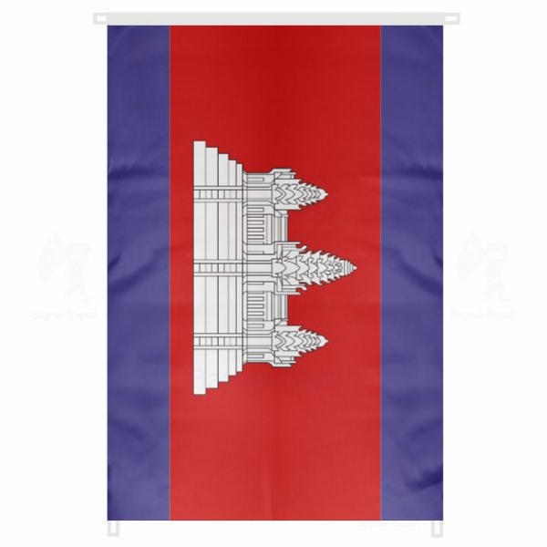 Kamboya Bina Cephesi Bayrak Grselleri