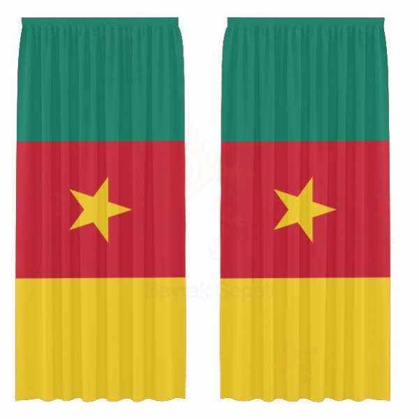 Kamerun Gnelik Saten Perde