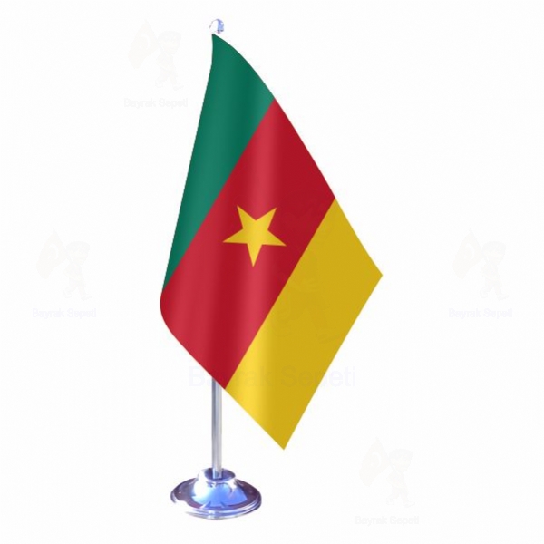 Kamerun Tekli Masa Bayraklar Satn Al