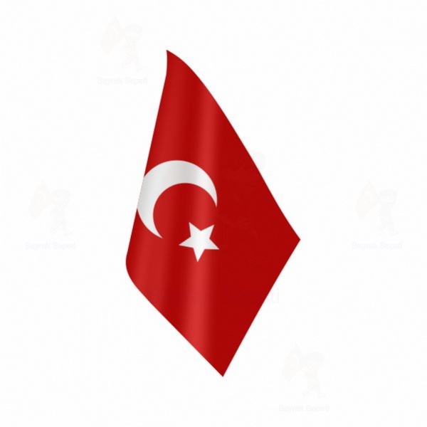Kansu Türkleri Masa Bayrakları