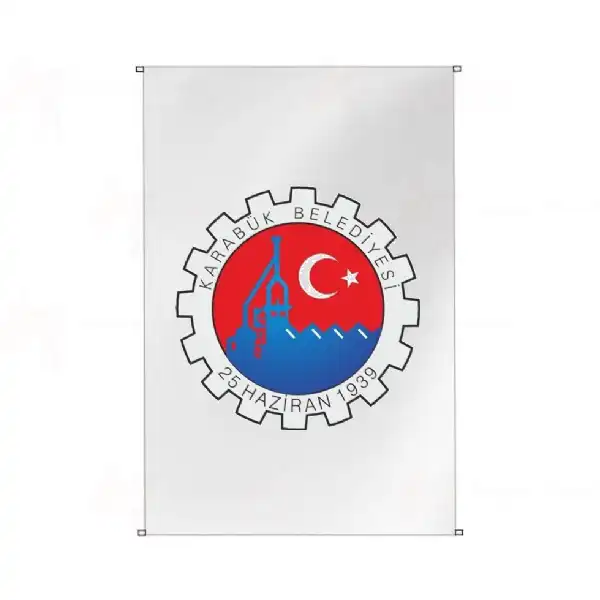 Karabk Belediyesi Bina Cephesi Bayrak Bul