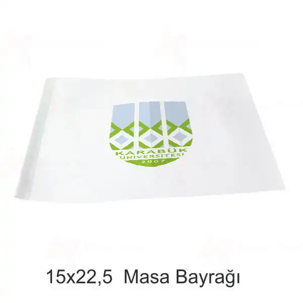 Karabk niversitesi Masa Bayraklar ls