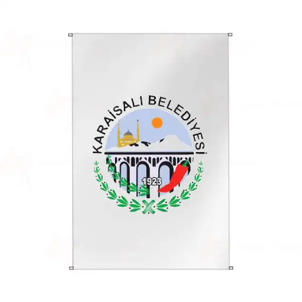 Karaisal Belediyesi Bina Cephesi Bayrak retimi ve Sat