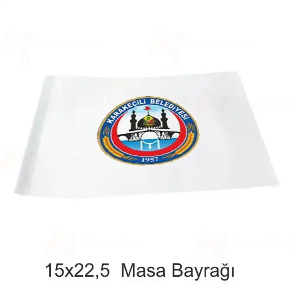 Karakeili Belediyesi Masa Bayraklar