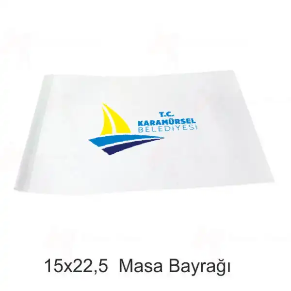 Karamrsel Belediyesi Masa Bayraklar retim