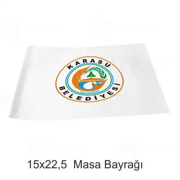 Karasu Belediyesi Masa Bayraklar Tasarm