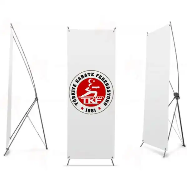 Karate X Banner Bask