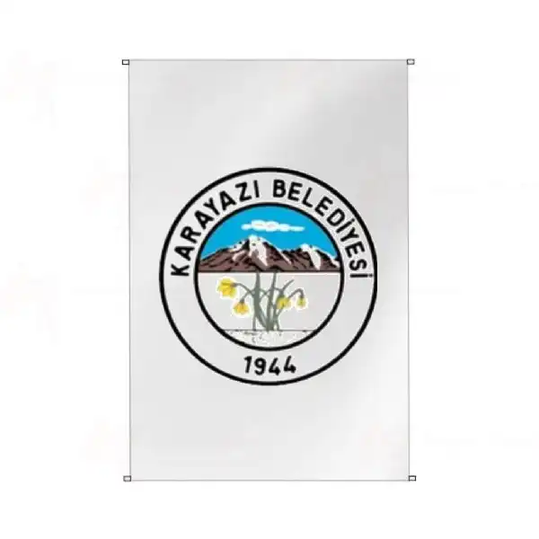 Karayaz Belediyesi Bina Cephesi Bayraklar