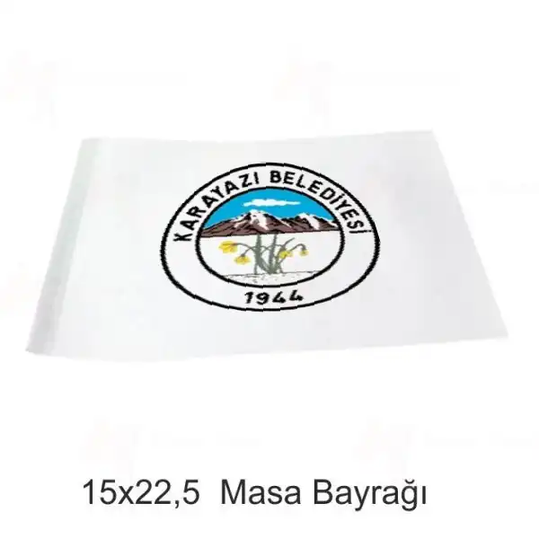 Karayaz Belediyesi Masa Bayraklar