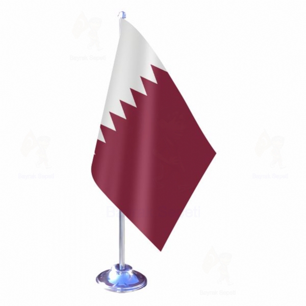 Katar Tekli Masa Bayraklar Ebat