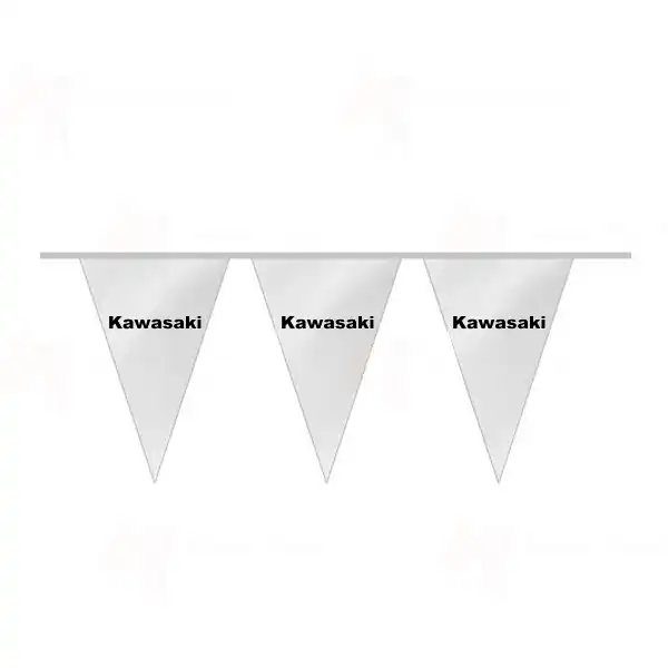 Kawasaki pe Dizili gen Bayraklar
