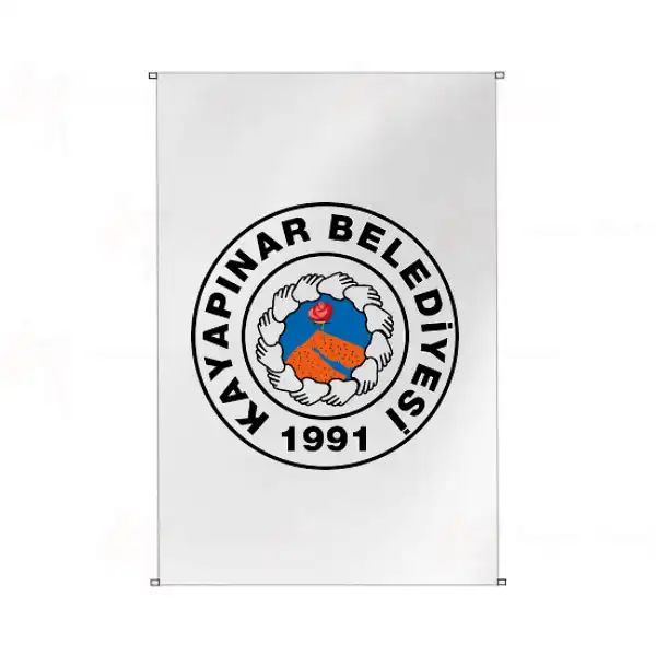 Kayapnar Belediyesi Bina Cephesi Bayraklar