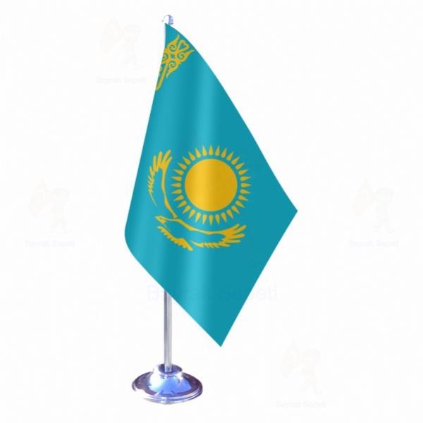 Kazakistan Tekli Masa Bayraklar retimi
