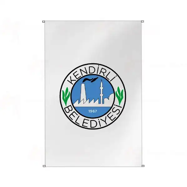 Kendirli Belediyesi Bina Cephesi Bayraklar