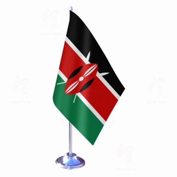 Kenya Tekli Masa Bayraklar