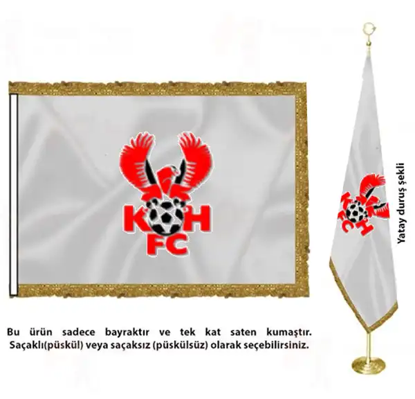 Kidderminster Harriers Saten Kuma Makam Bayra