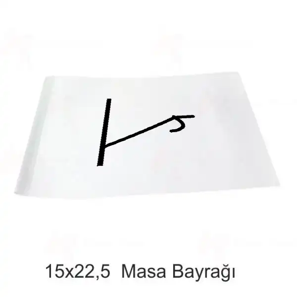 Knk Boyu Masa Bayraklar