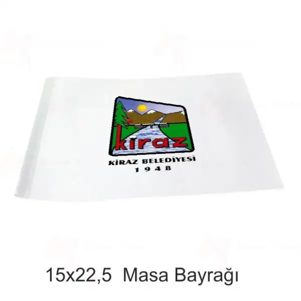 Kiraz Belediyesi Masa Bayraklar Fiyat