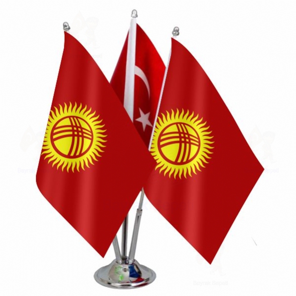 Krgzistan 3 L Masa Bayraklar Satn Al