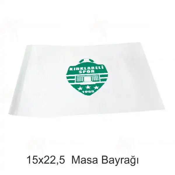 Krklarelispor Masa Bayraklar