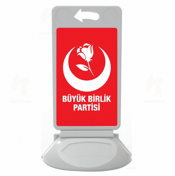 Krmz Byk Birlik Partisi Plastik Duba eitleri