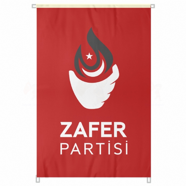Krmz Zafer Partisi Bina Cephesi Bayraklar
