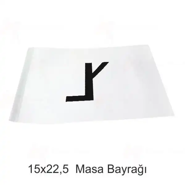 Kzk Boyu Masa Bayraklar