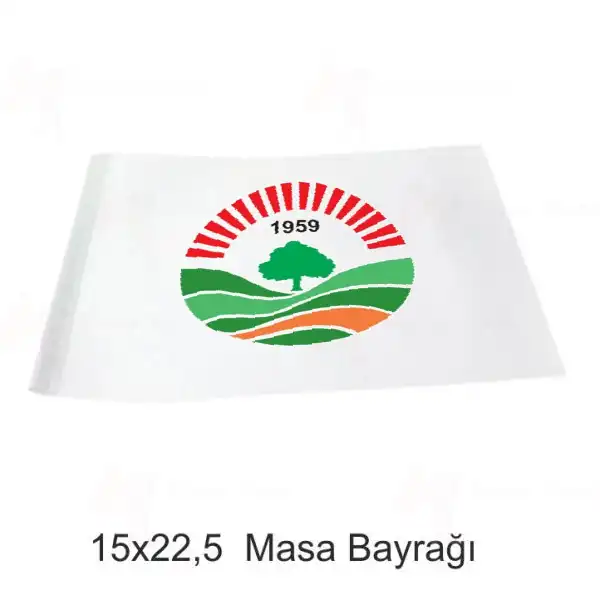 Kofaz Belediyesi Masa Bayraklar