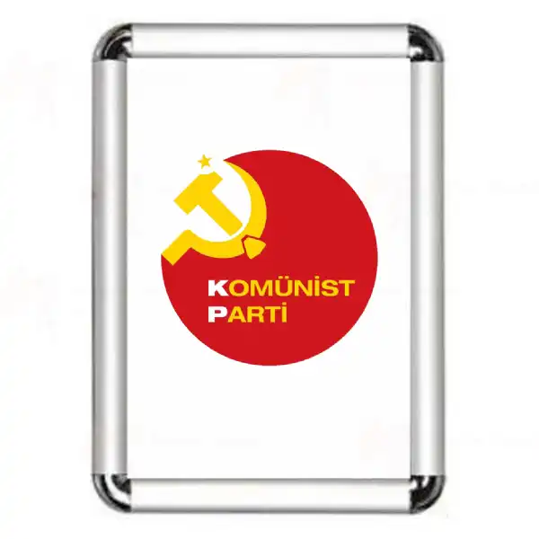 Komünist Parti Çerçeveli Fotoğraflar