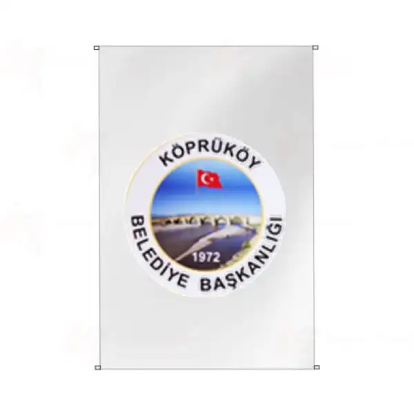 Kprky Belediyesi Bina Cephesi Bayraklar