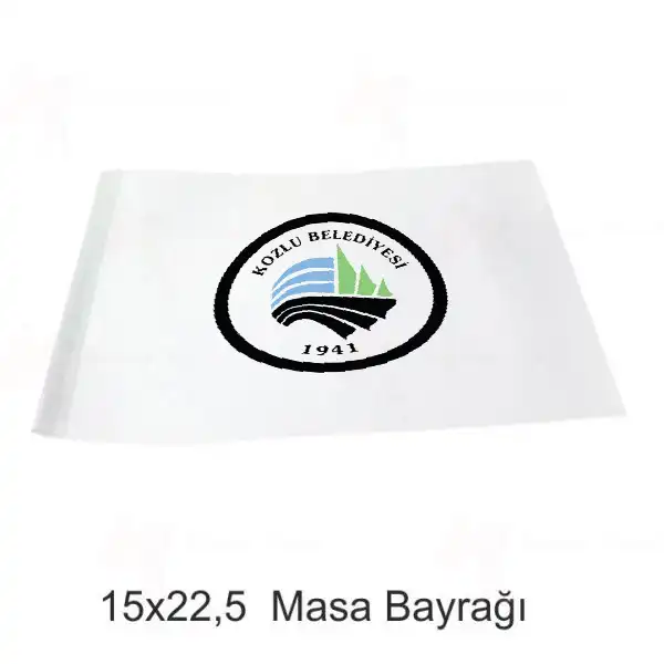 Kozlu Belediyesi Masa Bayraklar