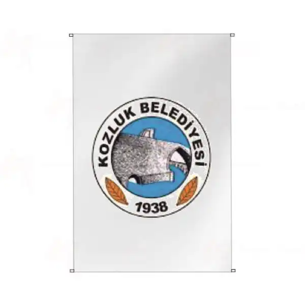 Kozluk Belediyesi Bina Cephesi Bayraklar