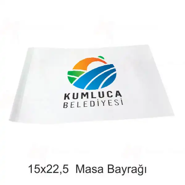 Kumluca Belediyesi Masa Bayraklar